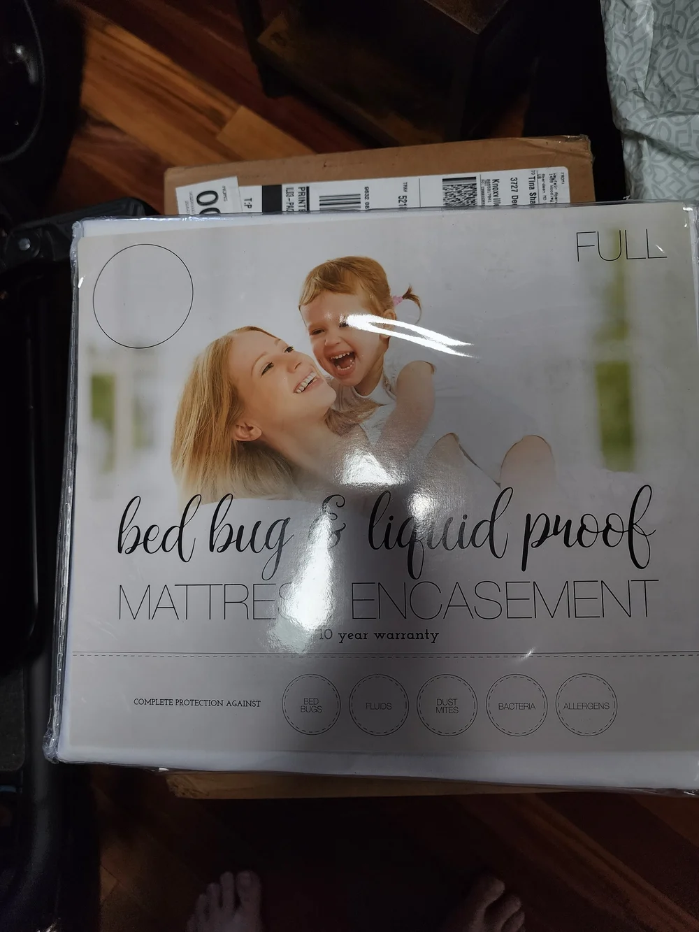 Waterproof Bed Bug & Liquid Proof Mattress Encasement - White